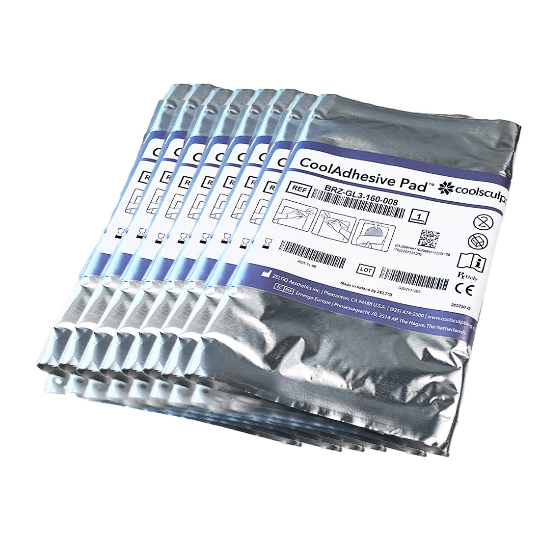 Zeltiq CoolSculpting CoolAdhesive Pad BRZ-GL3-160-008 EXP 11/2023