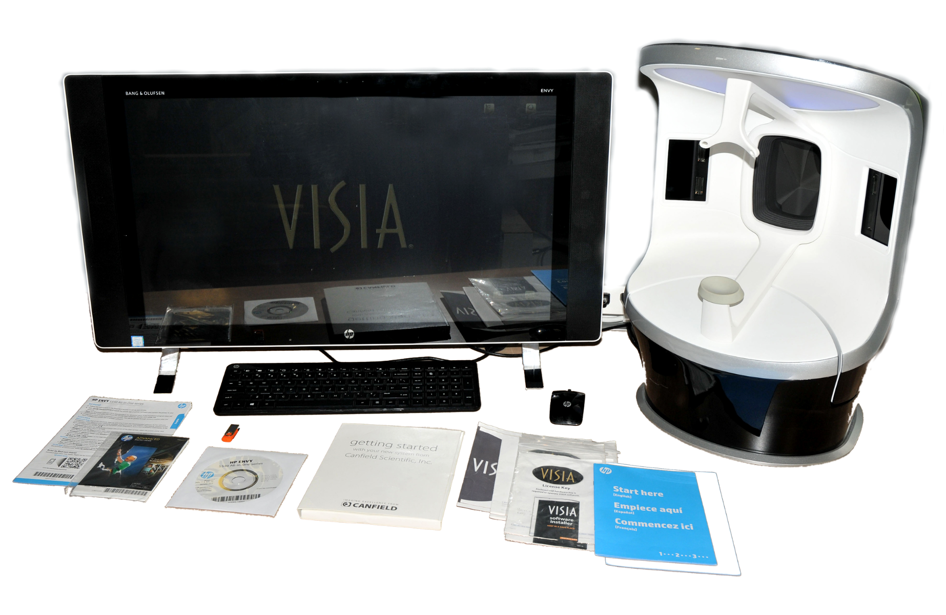 Canfield VISIA Facial Skin Care Complexion Analysis Imaging Booth System Station