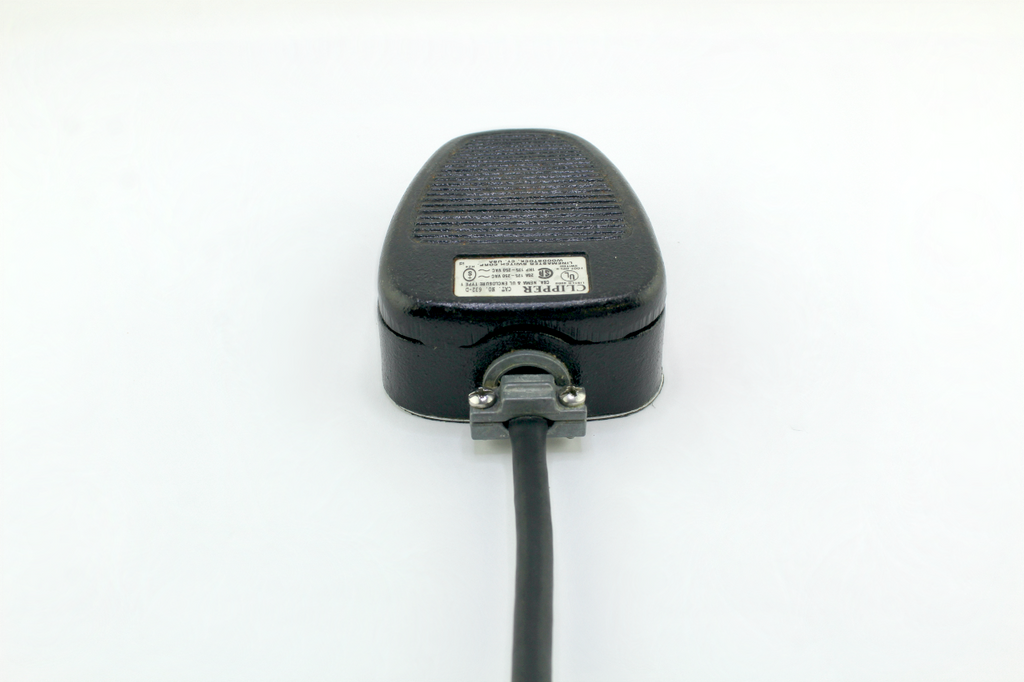 CLIPPER 15A 250V Outlet Style Plug Electric Foot Pedal Switch Footswitch