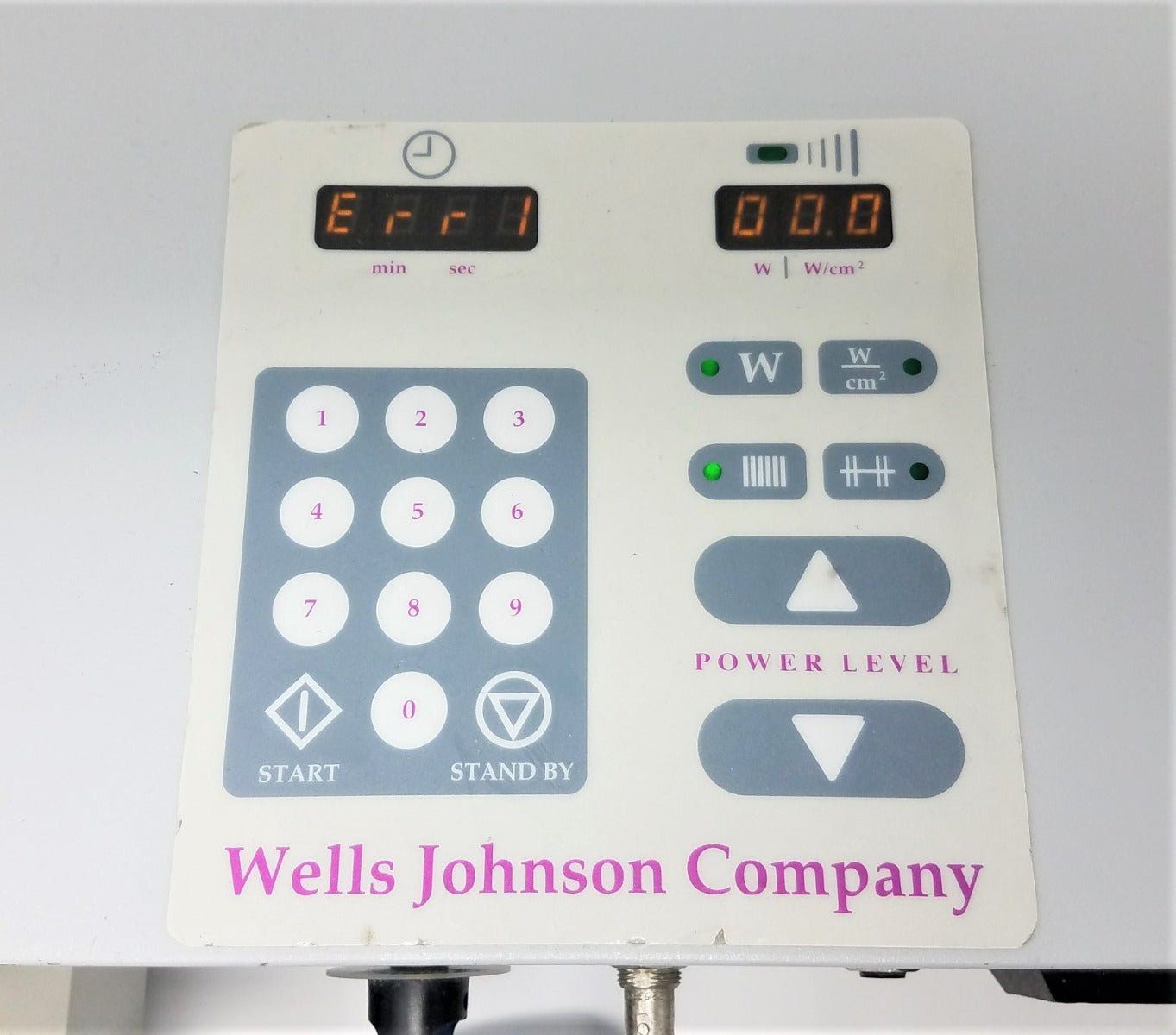 Wells Johnson Silberg External Ultrasonic Assist Aspirator System Infusion Pump
