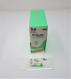 Ethicon 698H ETHILON Nylon Non-Absorbable Suture for P-3 Needle 18" Black Mono