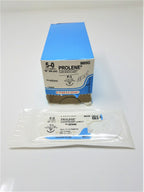 Ethicon 8605G PROLENE Size 5-0 Polypropylene Non-Absorbable Suture P-3 Needle