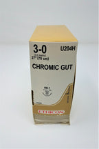 Ethicon Chromic Gut Suture U204H 27" For Use With RB-1 Needle Absorbable