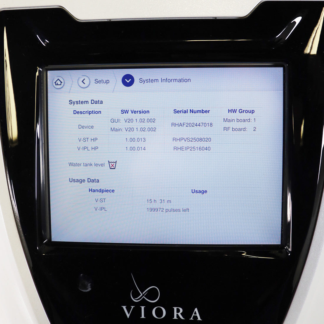 2021 Viora V20 IPL RadioFrequency Skin Tightening Acne Hair Removal Lesions RF