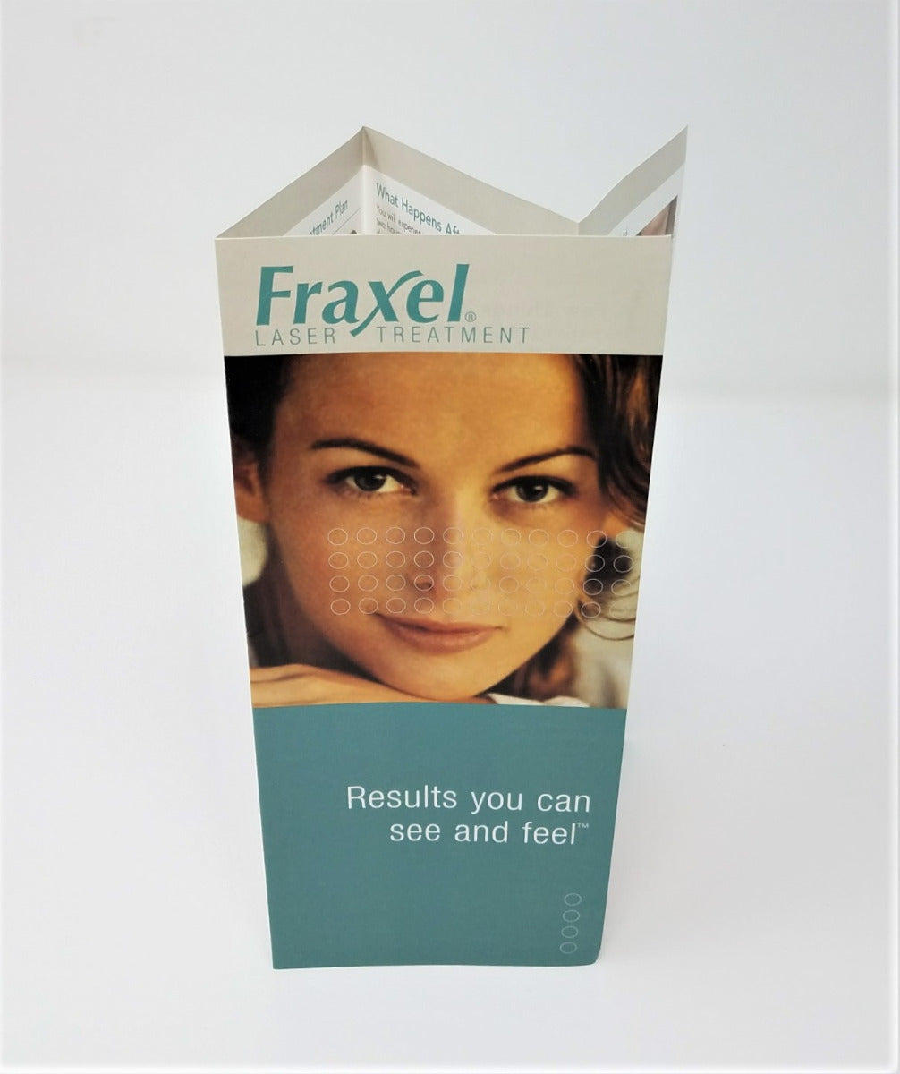 Fraxel Laser Treatment Brochures Patient Information Pamphlet Lot of 13 Packs