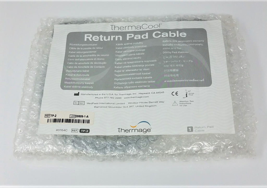 ThermaCool Return Pad Cable Thermage TP-2 Solta Medical TP2 NEW