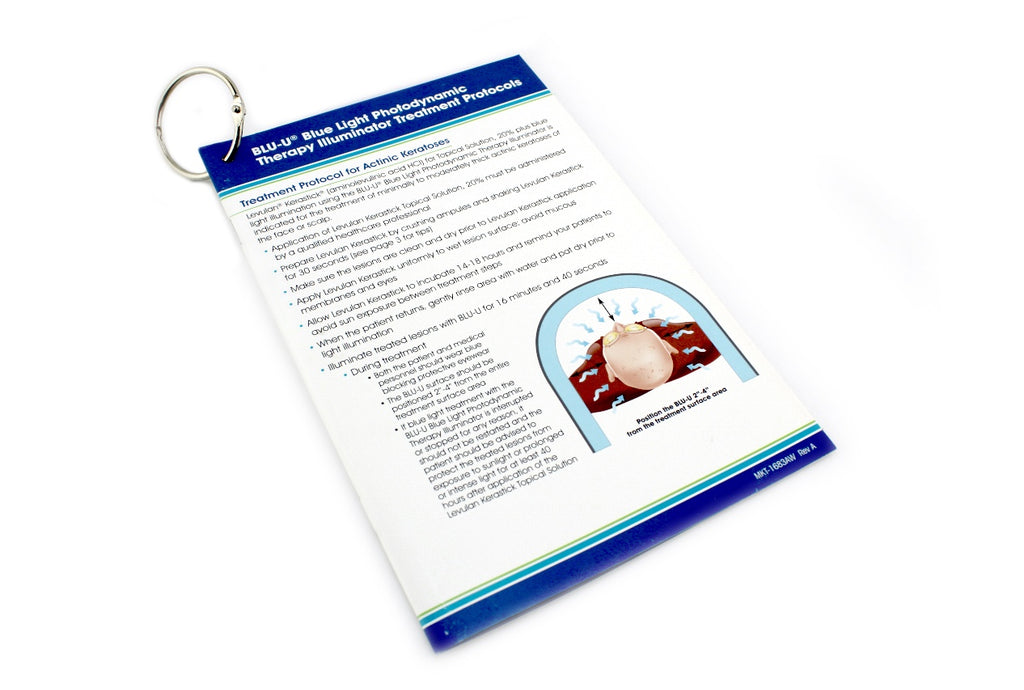 BLU-U Blue Light Photodynamic Therapy Illuminator Treatment Protocols