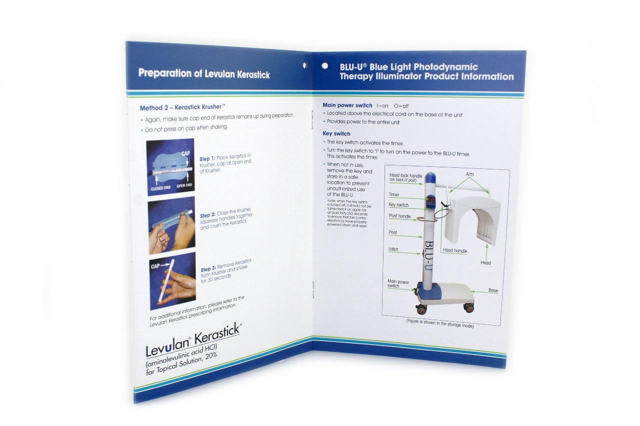BLU-U Blue Light Photodynamic Therapy Illuminator Treatment Protocols