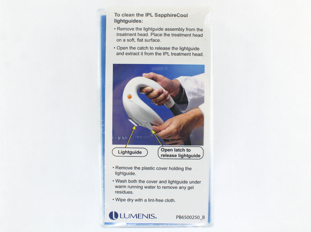 Lumenis Lume One Universal IPL SapphireCool Light Guide 15x35 KT6797001 NEW