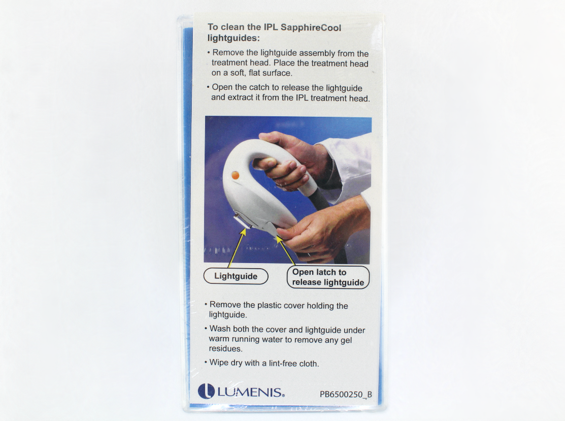 Lumenis Lume One Universal IPL SapphireCool Light Guide 15x35 KT6797001 NEW