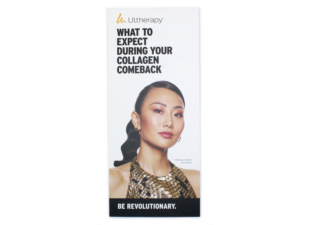 Ulthera Ultherapy What To Expect During Your Collagen Comeback Brochure 25 Pack