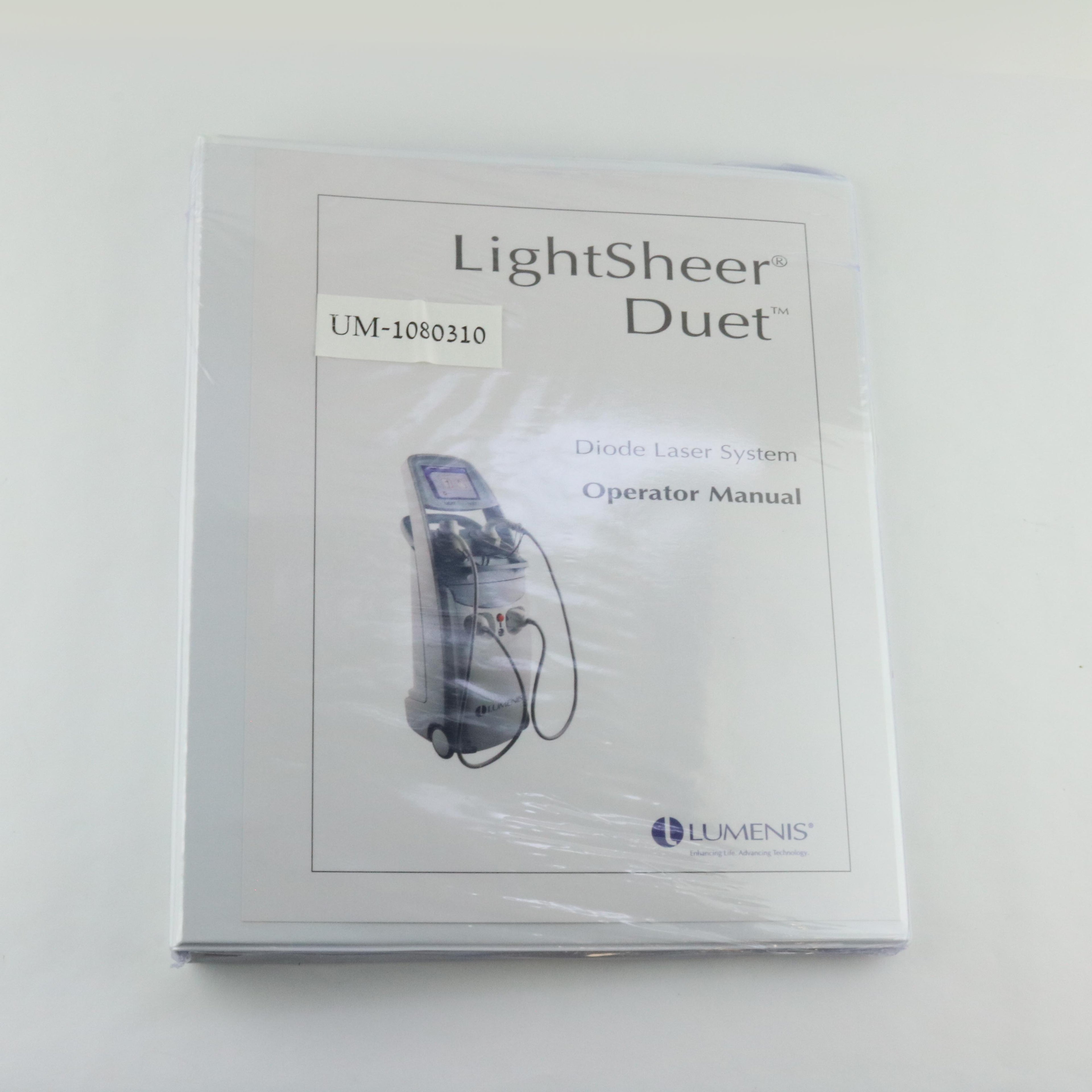 Lumenis LightSheer Duet UM-1080310 Hair Removal Laser Operator Manual UNOPENED