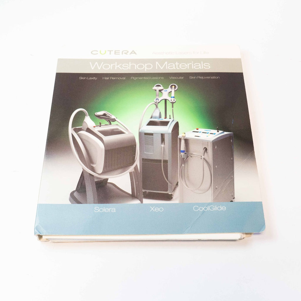 2006 Cutera Workshop Material Book. Solera, Xeo, CoolGlide - D0372 Rev B 0406
