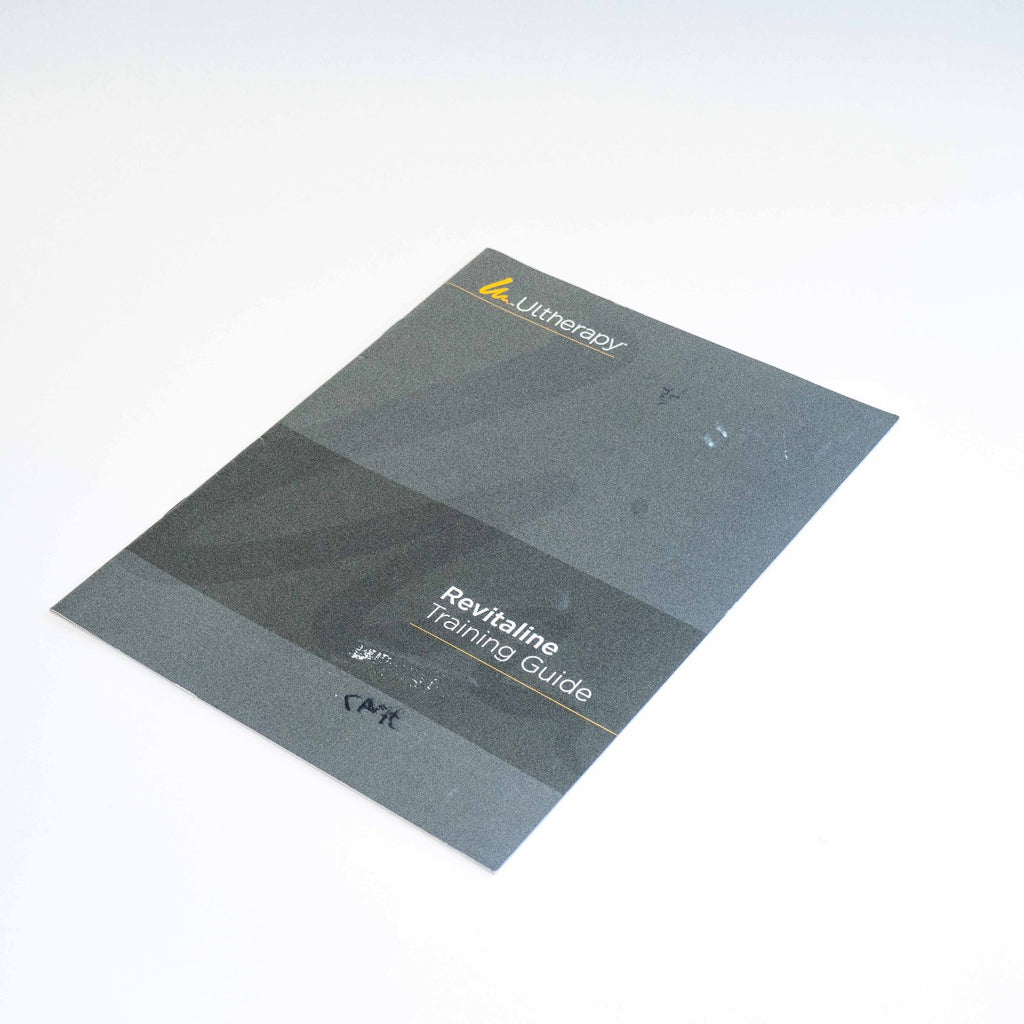 USED - Ultherapy Revitaline Training Guide & User Manual - Informational Booklet