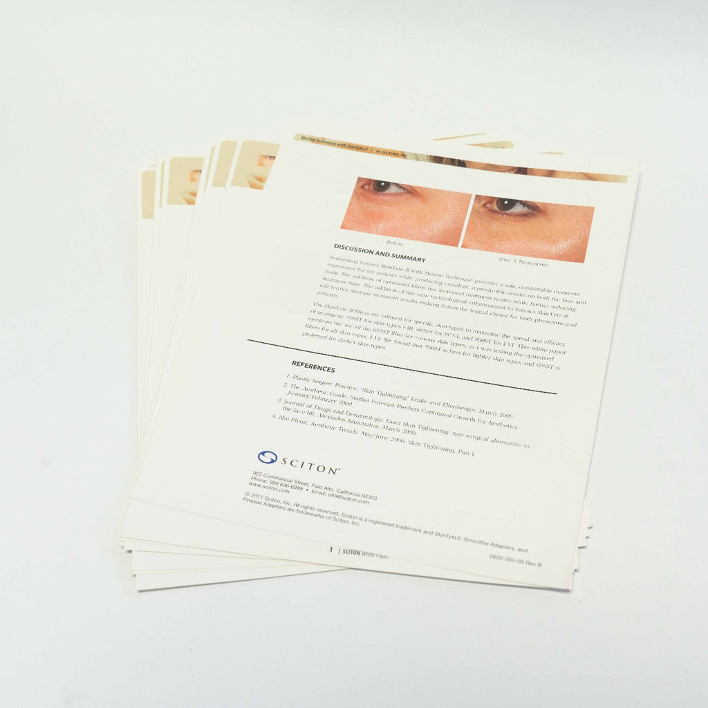 2011 Sciton White Paper - Motion Technique With SkinTyte II - 2600-003-09