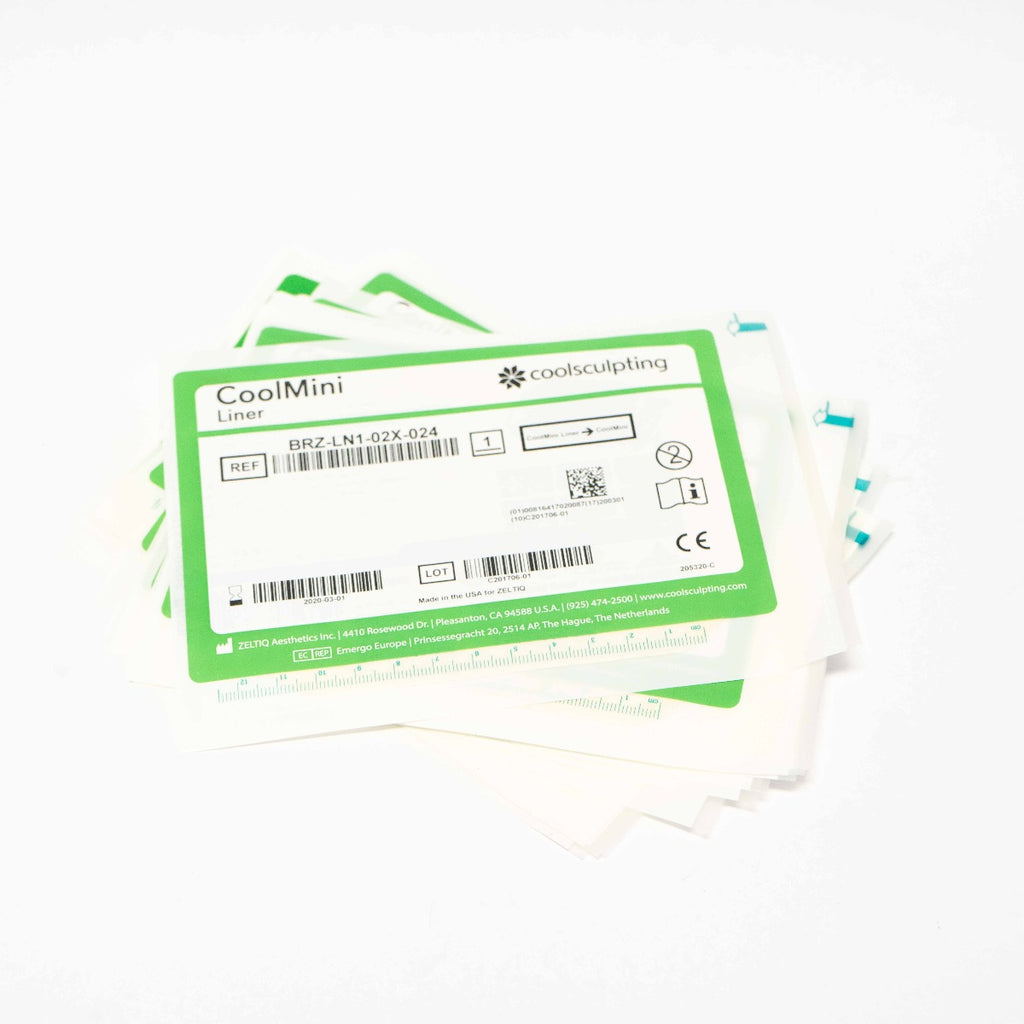 Zeltiq CoolSculpting CoolMini Liner BRZ-LN1-02X-024 CoolMax (x11 Pcs) Exp: 03-20