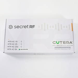 Cutera Secret RF MicroNeedle Tip 64-Pin Semi-Insulated MTR-AC-C-64 - 10 Pack - Long Dated