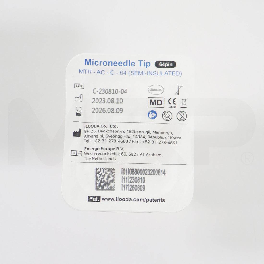 Cutera Secret RF MicroNeedle Tip 64-Pin Semi-Insulated MTR-AC-C-64 EXP08-2026 x4