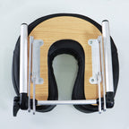 Luxton Home Premium Black Massage Table 3 Section
