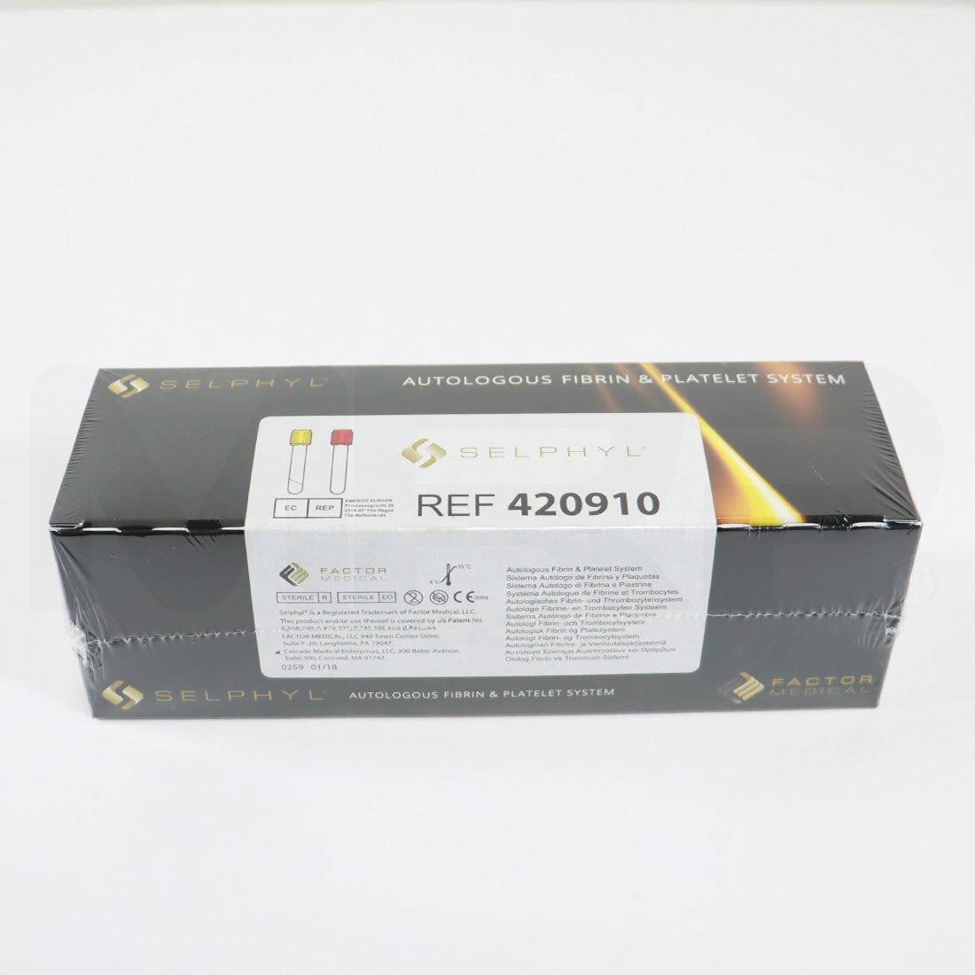 Factor Medical Selphyl Autologous Fibrin & Platelet System Kit 420910