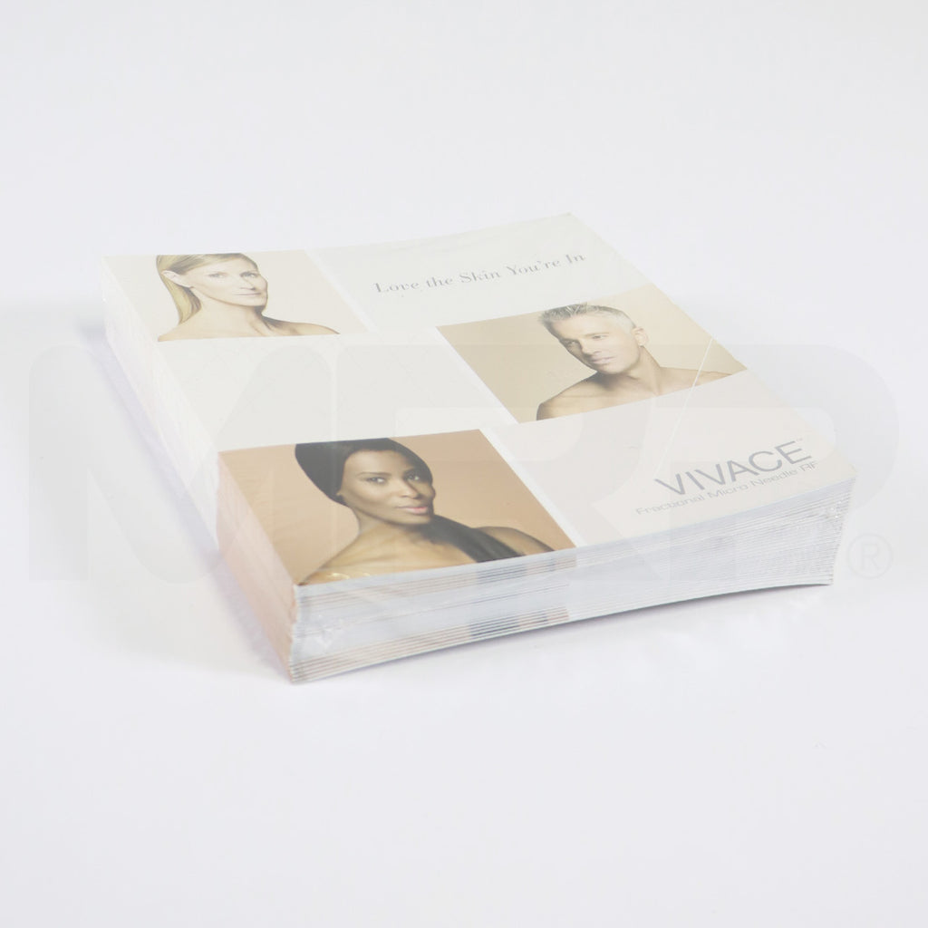 Vivace Fractional RF System Patient Informational Tri-Fold Brochure x30