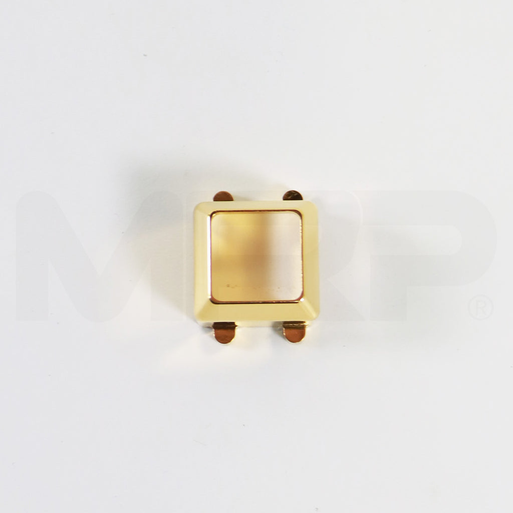 Sciton BBL 1500-202-55 ST Adapter for 15mm Square Finesse Tip Metal Bezel Brass