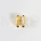 Sciton BBL 1500-202-55 ST Adapter for 15mm Square Finesse Tip Metal Bezel Brass