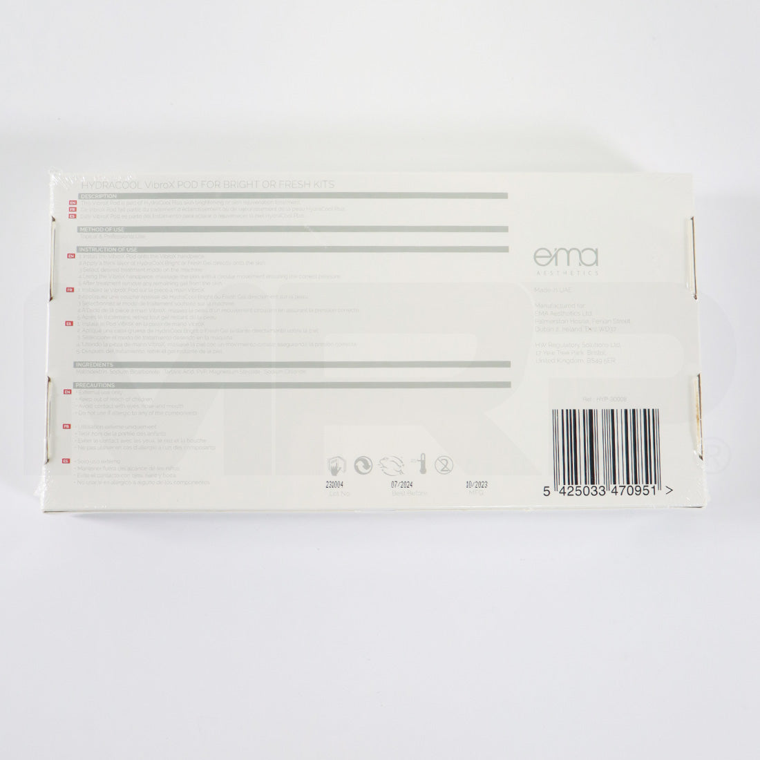 EMA Aesthetics Global SRS VibroX Pod Microdermabrasion Capsule 6 Pack EXP 07/2024