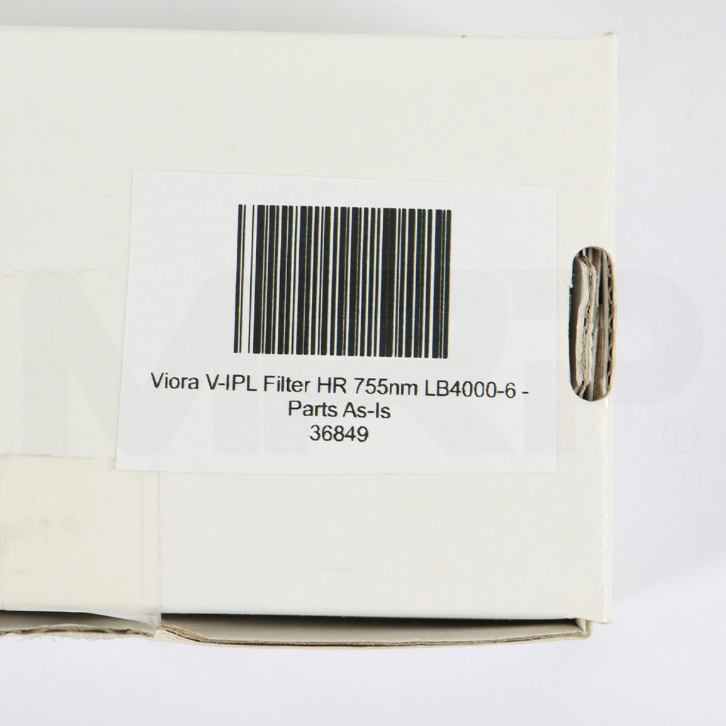 Viora V-IPL Filter HR 755nm LB4000-6 - Parts As-Is