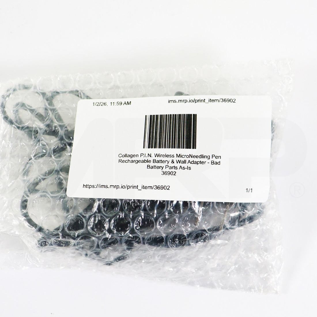 Collagen P.I.N. Microneedling Pen Rechargeable Battery Charger As-Is