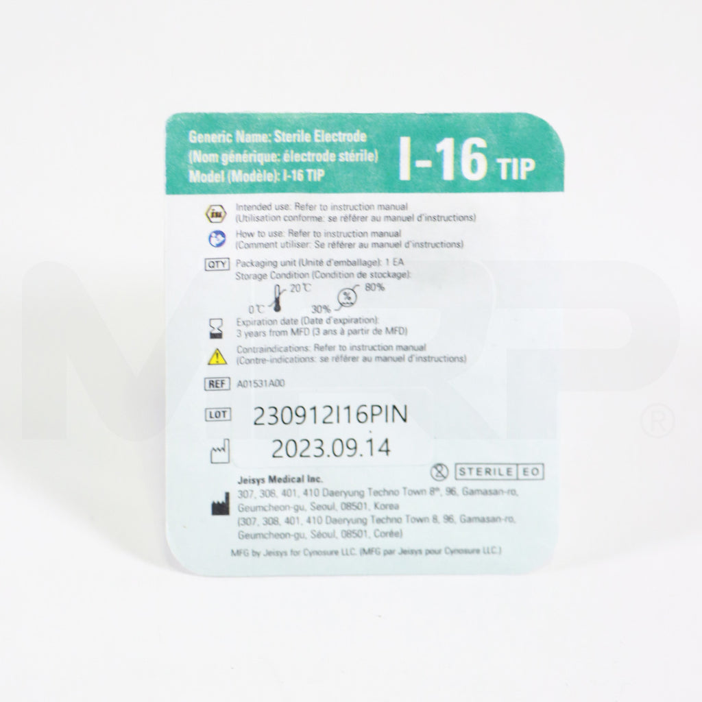 Jeisys Medical I-16 Microneedling Tip Electrode Skin Tightening