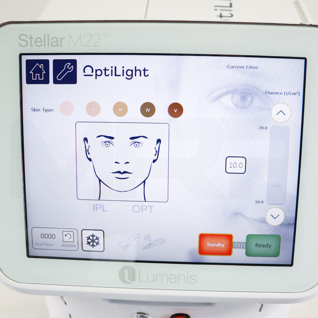 2021 Lumenis OptiLight Non-Invasive Pulse Technology Dry Eye Relief System