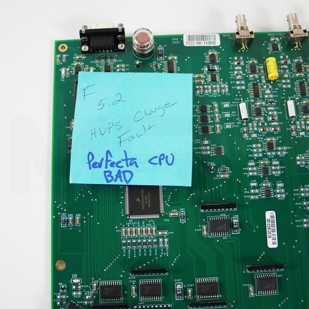 Candela VBeam Laser System PDL Perfecta CPU PCB Board As-Is