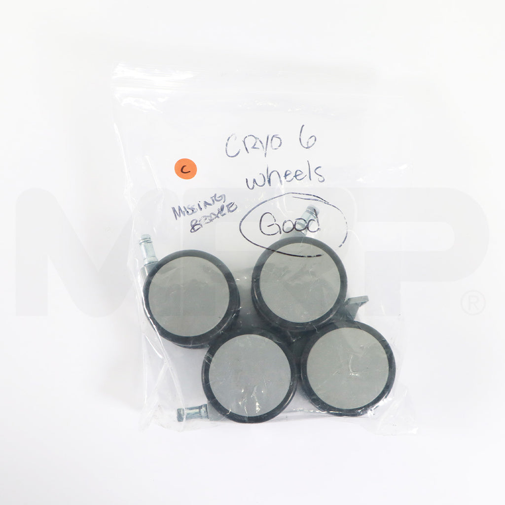 Zimmer Cryo 6 Chiller Rolling Wheel Caster Assembly Replacement - Parts As-Is