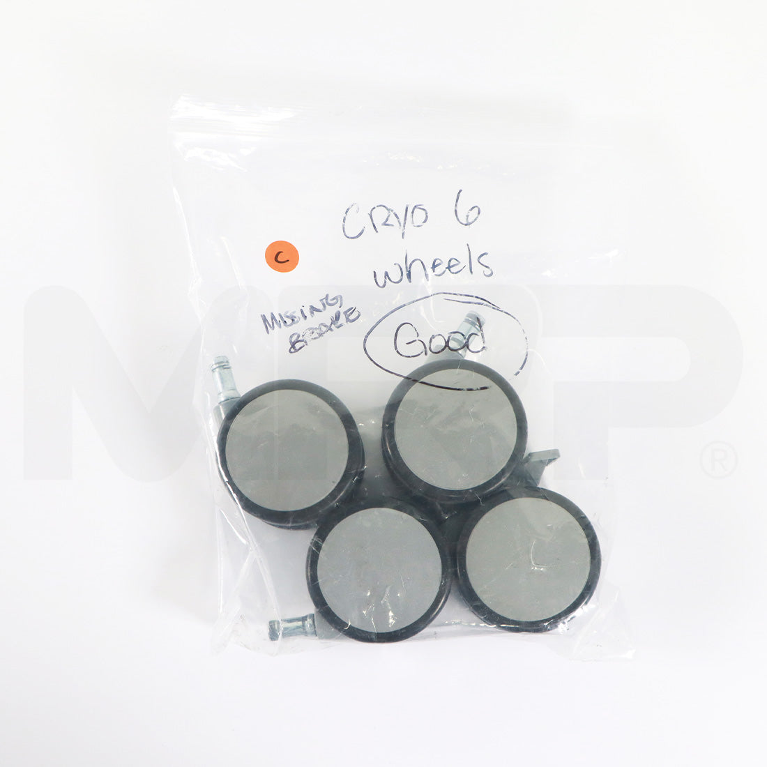Zimmer Cryo 6 Chiller Rolling Wheel Caster Assembly Replacement - Parts As-Is