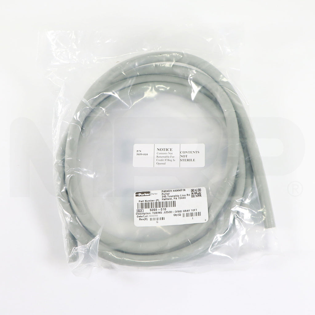 Parker Hannifin Gray Hose Tubing .625OD 10FT
