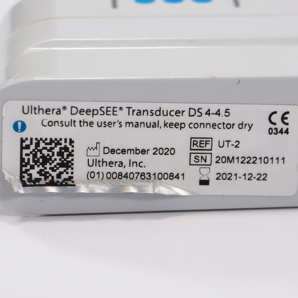 Ulthera DeepSEE Transducer Blue DS 4-4.5 1988 Lines 12/2021