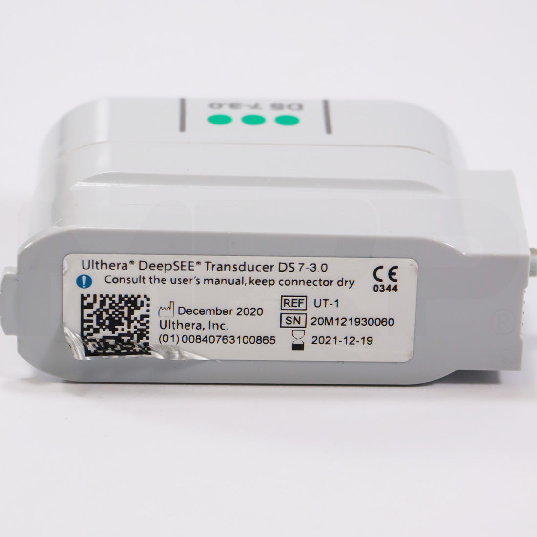 Ulthera DeepSEE Transducer Green DS 7-3.0 414 Lines 12/2019