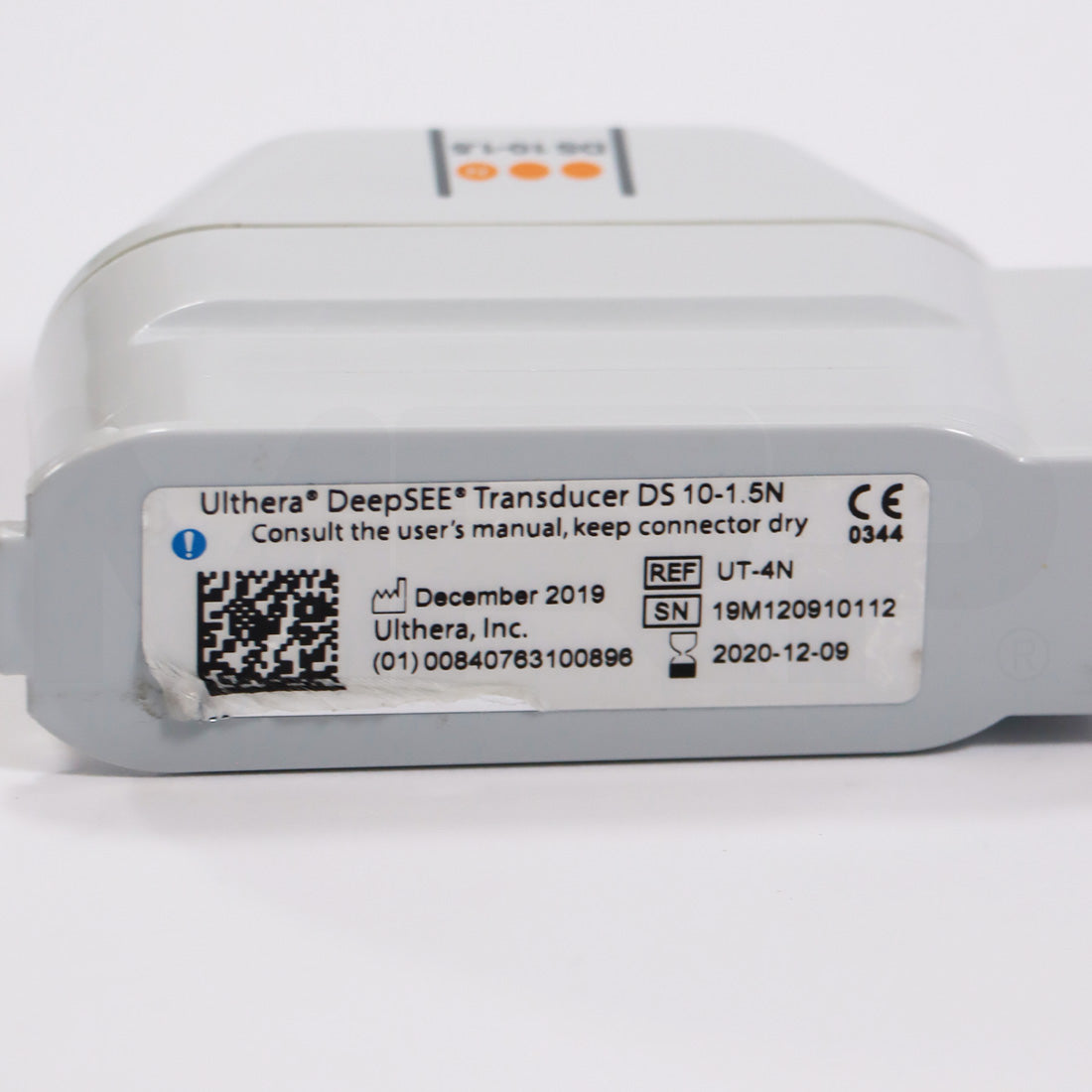 Ulthera DeepSEE Transducer Orange DS 10-1.5N 488 Lines 12/2020