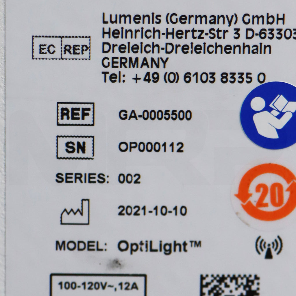 2021 Lumenis OptiLight Non-Invasive Pulse Technology Dry Eye Relief System
