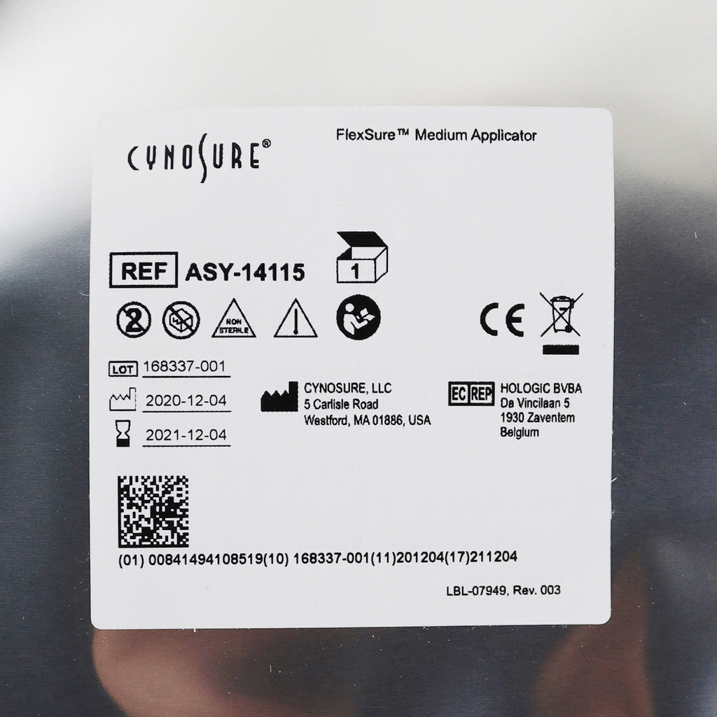Cynosure FlexSure RF Medium Applicator ASY-14115 x1 EXP 12/2021