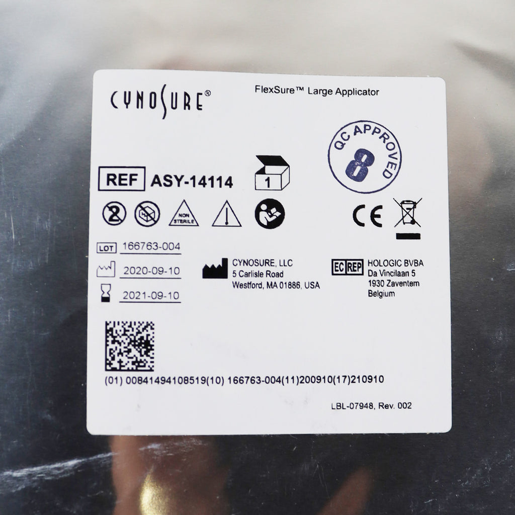 Cynosure FlexSure RF Large Applicator ASY-14114 x1 EXP 09/2021