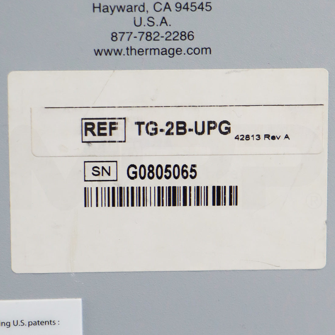 Solta Thermage CPT Radio Frequency Skin Tightening Generator TG-2B-UPG