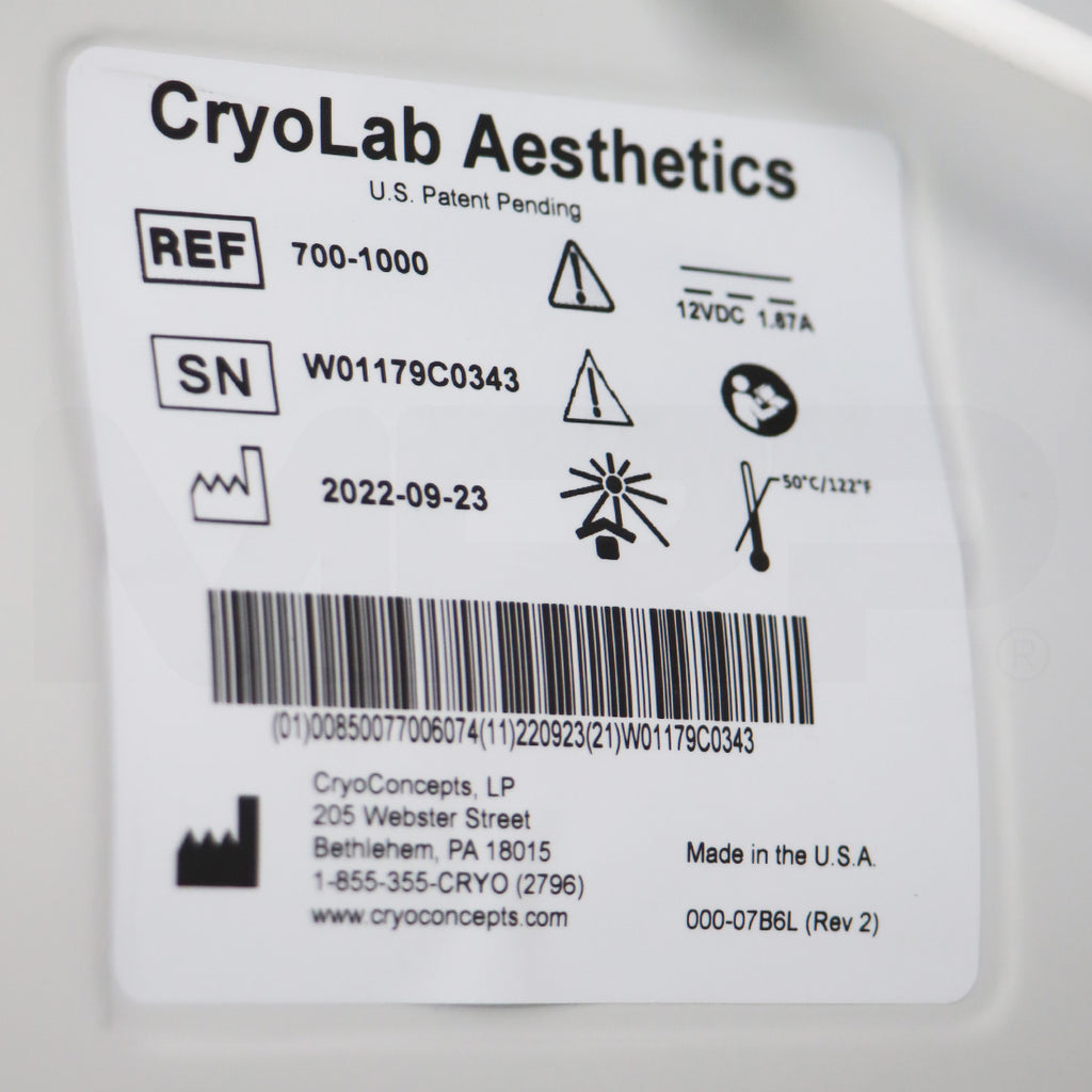 2022 CryoConcepts Cryolab Aesthetics Age Spots Sun Spot Skin Tags Device