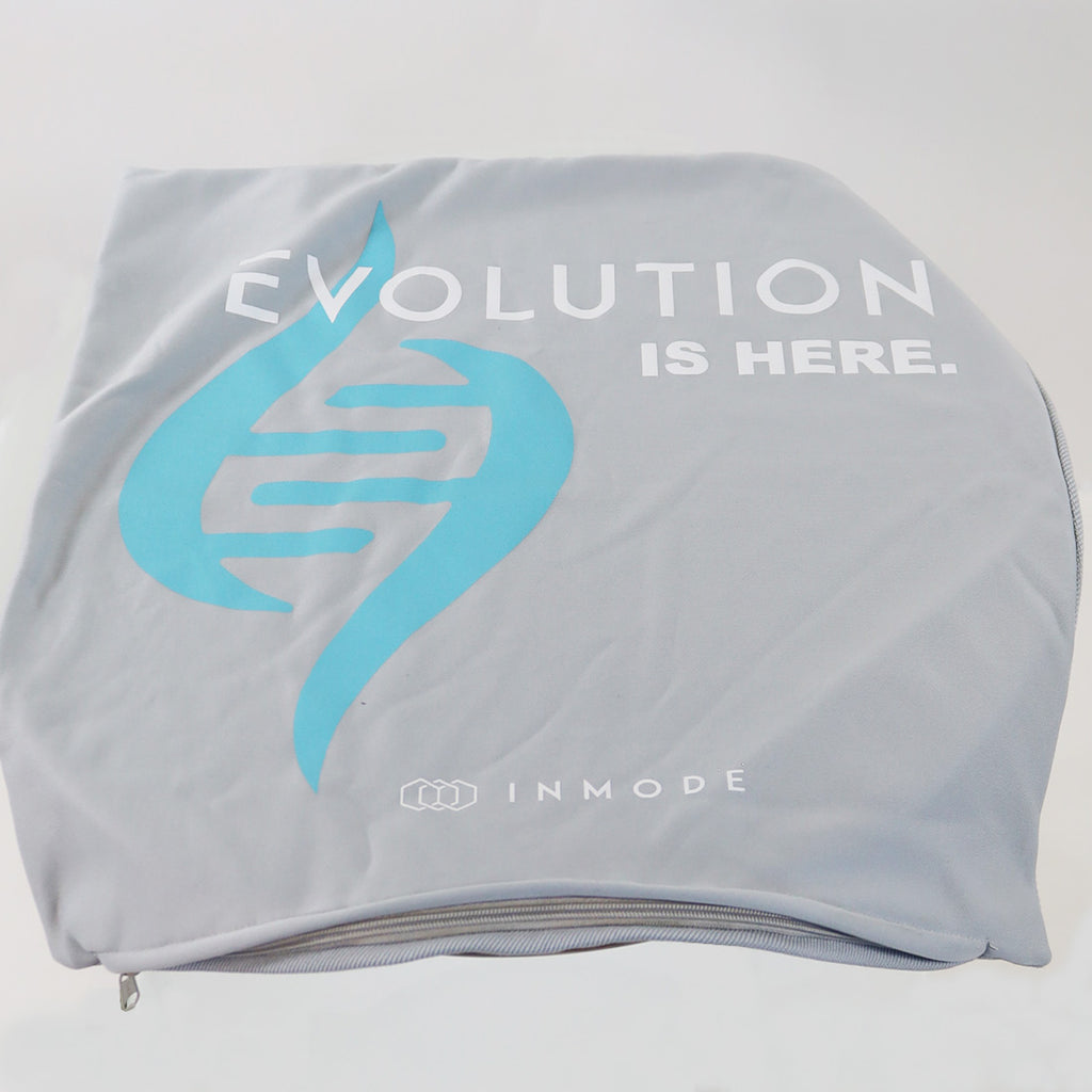Grey Inmode Zippered Pillow Case - Evolution Is Here