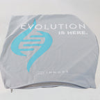 Grey Inmode Zippered Pillow Case - Evolution Is Here