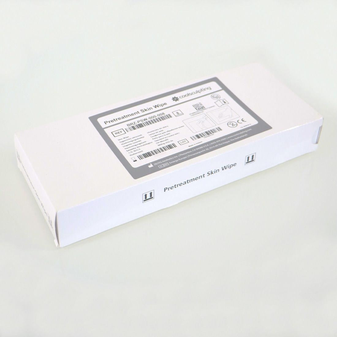 Zeltiq CoolSculpting Pretreatment Skin Wipes BRZ-PSW-000-008 8-Pack EXP 12-2024