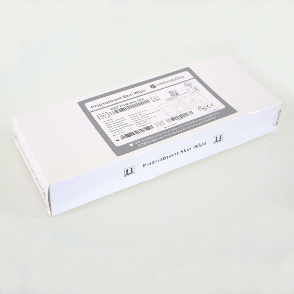Zeltiq CoolSculpting Pretreatment Skin Wipes BRZ-PSW-000-008 8-Pack EXP 05/2026
