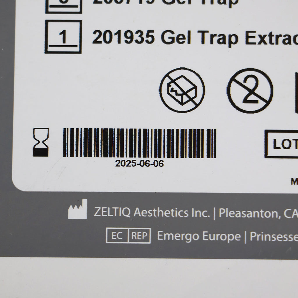 ZELTIQ CoolSculpting CoolAdvantage Gel Trap BRZ-GT1-1X0-008 x9 Pcs EXP 06-2025
