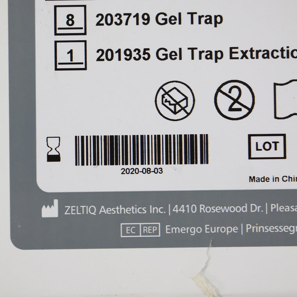 ZELTIQ CoolSculpting CoolAdvantage Gel Trap BRZ-GT1-1X0-008 x5 Pcs EXP 2020
